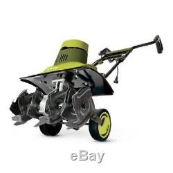 Gas Rototiller Cultivator Tiller with Handle 18-Inch 9 Amp Electric Garden Use