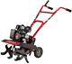 Gas Tiller Cultivator 99cc 4 Cycle Engine Compact Weed Mulch Aerate Garden Soil