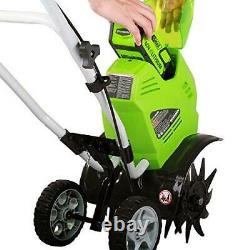 Greenworks 10-Inch 40V Cordless Cultivator, Battery Not Included