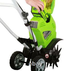 Greenworks 40V G-MAX Li-Ion 10 in. Cultivator (BT) 27062A New