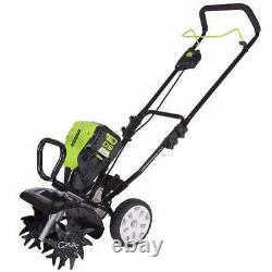 Greenworks 80V 10 Garden Cultivator with 2 AH Battery & Rapid Charger