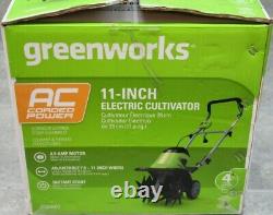 Greenworks Corded Electric Cultivator Forward-rotating 8.5-Amp 1in TL08B00
