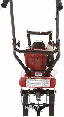 HONDA Gas Mini Tiller Cultivator Middle Tine Forward-Rotating 9 in. 25cc 4-Cycle