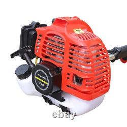 Hand-held Tiller Cultivator Mini Weeding Tilling 42.7CC 2Stroke Gas Power Engine