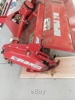 Heavy duty tiller cultivator 6 feet wide