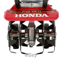Honda 9 in 25 cc 4-Cycle Middle Tine Forward-Rotating Gas Mini Tiller-Cultivator