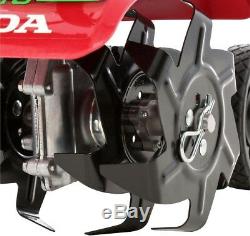 Honda Gas Mini Tiller-Cultivator 4-stroke 4-Tines Metal Wheel Forward-Rotating