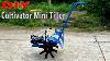 How To Make A Cultivator Mini Tiller With 49cc 2 Stroke Engine