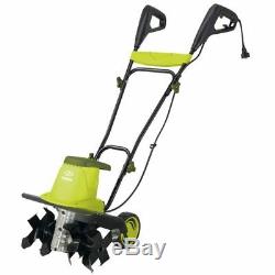 Lawn Electric Garden Tiller Cultivator 16-Inch 13.5 Amp 6 Steel Angled Tines New