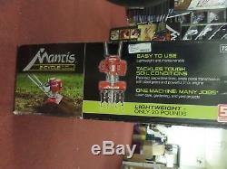 MANTIS 7225-00-02 2-CYCLE GAS POWERED MINI TILLER CULTIVATOR, (new in box)