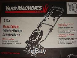MTD Yard Machines 6.5-Amp 9-in Corded Electric Cultivator, Y155