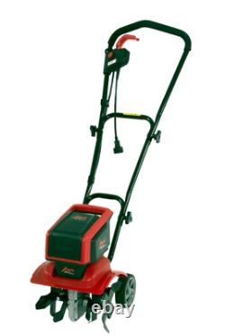 Mantis 12 9 Amp Corded Electric Tiller/Cultivator with3-Position Wheels 2-Speed