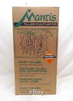 Mantis 2-cycle Tiller Cultivator Classic 7228 NEW