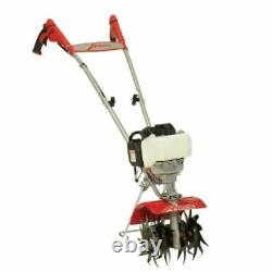 Mantis 4-Cycle Tiller + Cultivator 7940, 25cc, Multi-Use Lawn Care Machine, Red