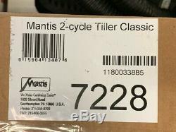 Mantis 7228 21cc 2-Cycle Gas Tiller/Cultivator