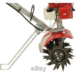 Mantis Garden Roto Tiller Cultivator 21cc 2-Cycle Plus Gas with FastStart