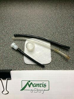 Mantis Tiller Cultivator #7222 with Edger, Dethatcher, Manuals & Spare Parts