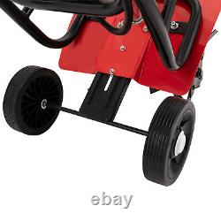 Mini Tiller Cultivator, 52CC 2Stroke Gas Power Garden Rototiller Cultivator Yard