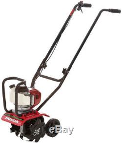 Mini Tiller-Cultivator 9 in. 25 cc 4-Cycle Middle Tine Forward-Rotating Gas