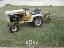 Montgomery Ward B&S 16 H. P. Garden Tractor with Plow & Cultivator
