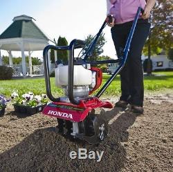 New 9 in. 25 cc 4-Cycle Middle Tine Forward-Rotating Gas Mini Tiller-Cultivator