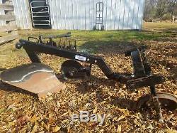 Pioneer Homesteader Horse-Drawn Plow Disc Cultivator
