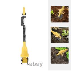 Powerful Garden Tiller Electric Cultivator Yard Lawn Cultivator with Battery