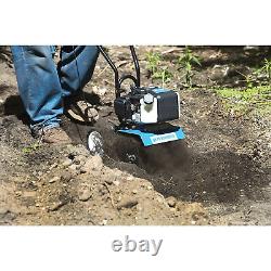 Powerhorse Mini Cultivator 10in. Tilling Width, 43cc 2-Cycle Viper Engine