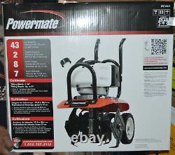 Powermate 43cc Engine 2-Cycle Cultivator with 7 Wheels PCV43