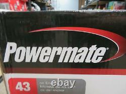 Powermate PCV43 Cultivator 10 43cc Gas 2-Cycle Adjustable Tilling Fold Handle