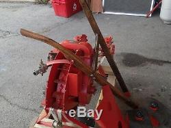 RARE ANTIQUE 1933 Gravely Model D Single Wheel Tractor Walk Behind Cultivator