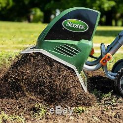 Rototiller Electric Garden Tiller 13.5-A 16 Soil Cultivator Gardening Equipment