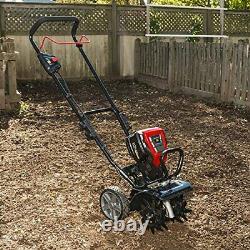 Snapper XD 82V MAX Cordless Electric Cultivator with 10-Inch Tilling Width, Batt