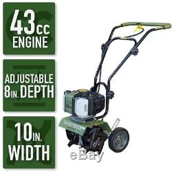 Sportsman Mini Cultivator 10 in. 43 cc Gas Powered 2-Cycle Manual Recoil Start