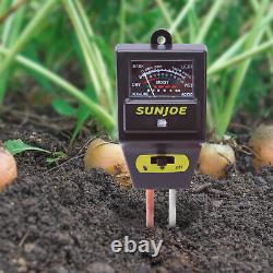 Sun Joe Garden Cultivating Bundle Tiller + Soil Meter + Extension Cord