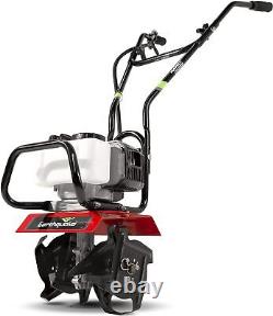 Tiller Cultivator, Powerful 33cc 2-Cycle Viper Engine, Gear Drive Transmission