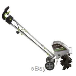 Tiller Rototiller Cultivator Electric Garden Yard Raised Bed Front Tine Tool New