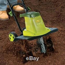 Tilling Machine Electric Garden Soil Best Hand Held Rototiller Plow Weed Removal