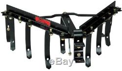 Tow-Behind Cultivator Sleeve Hitch Adjustable Riding Lawn Garden Tractor 18-40in
