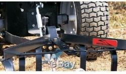 Tow-Behind Cultivator Sleeve Hitch Adjustable Riding Lawn Garden Tractor 18-40in