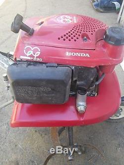 Used HONDA F220 Small Roto Tiller Lawn Cultivate Garden Cultivator GXV57 Engine