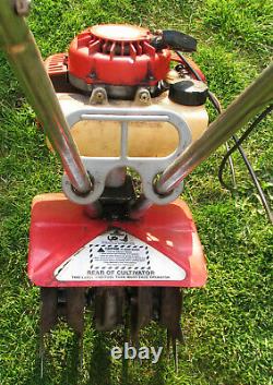 Used honda mantis tiller rotovator petrol engine allotment tool