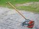Vintage Antique Garden Hand Push Cultivator Tiller Tool Weed Plow Vegetable Claw