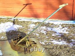 Vintage Antique Garden Hand Push Cultivator Tiller Weed Plow Vegetable Claw roho