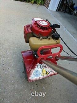 Vintage Mantis 2 Cycle Gas powered tiller # 7222 03 03 in running condition