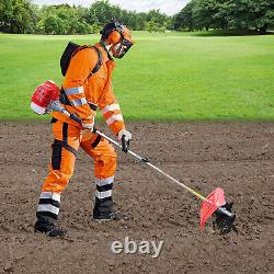 42.7CC 2-Stroke Petit motoculteur à essence Rototiller Jardin Nouveau