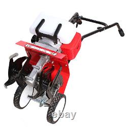 52CC 2Stroke Mini Tiller Cultivateur à essence Rototiller Motorisé Jardin Ferme Tiller US