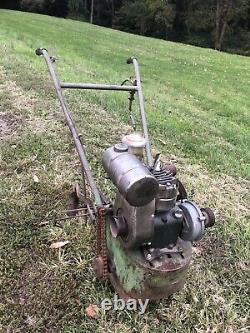 Antique Mellinger Garden Spot Jardin Tracteur Cultivateur Clinton Engine