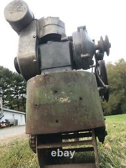 Antique Mellinger Garden Spot Jardin Tracteur Cultivateur Clinton Engine