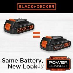 Black+decker 20v Max Tiller Batterie Lithium-ion Garden Cultivateur Uniquement Us